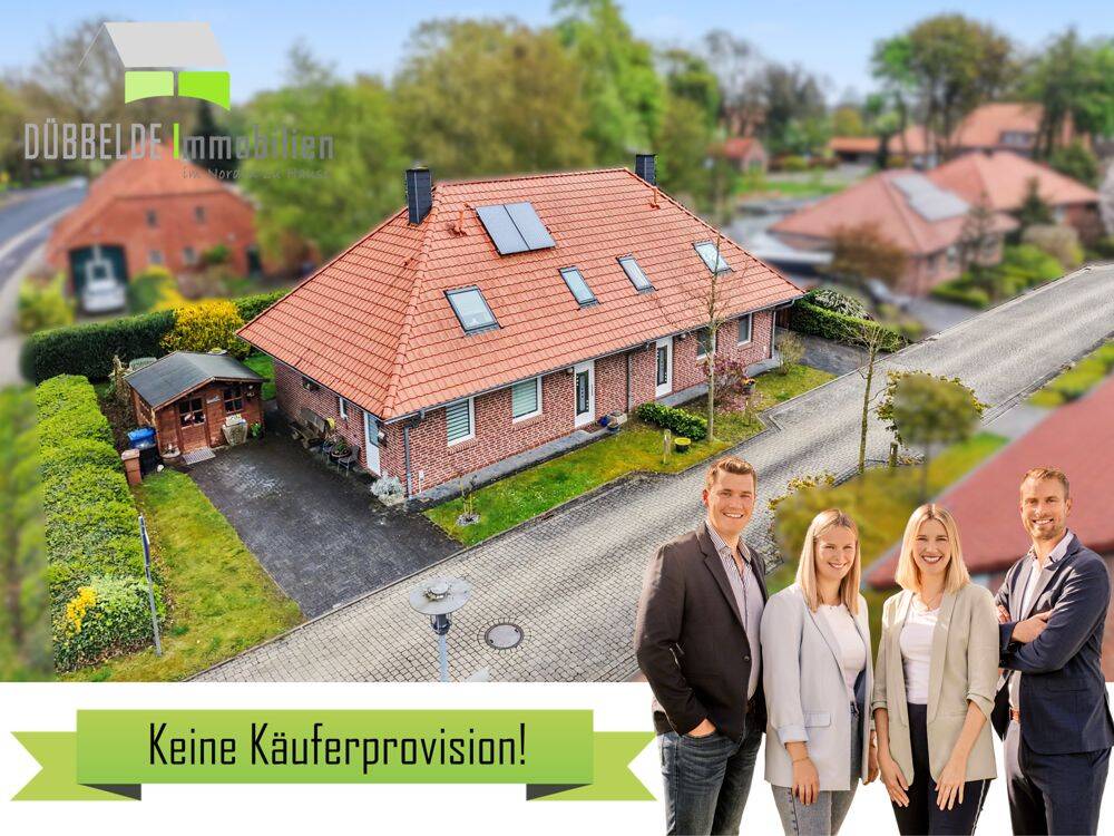 Apen / Vreschen-Bokel – Sicher vermietet, modern gebaut: Doppelhaushälfte als Investmentchance, 26689 Apen