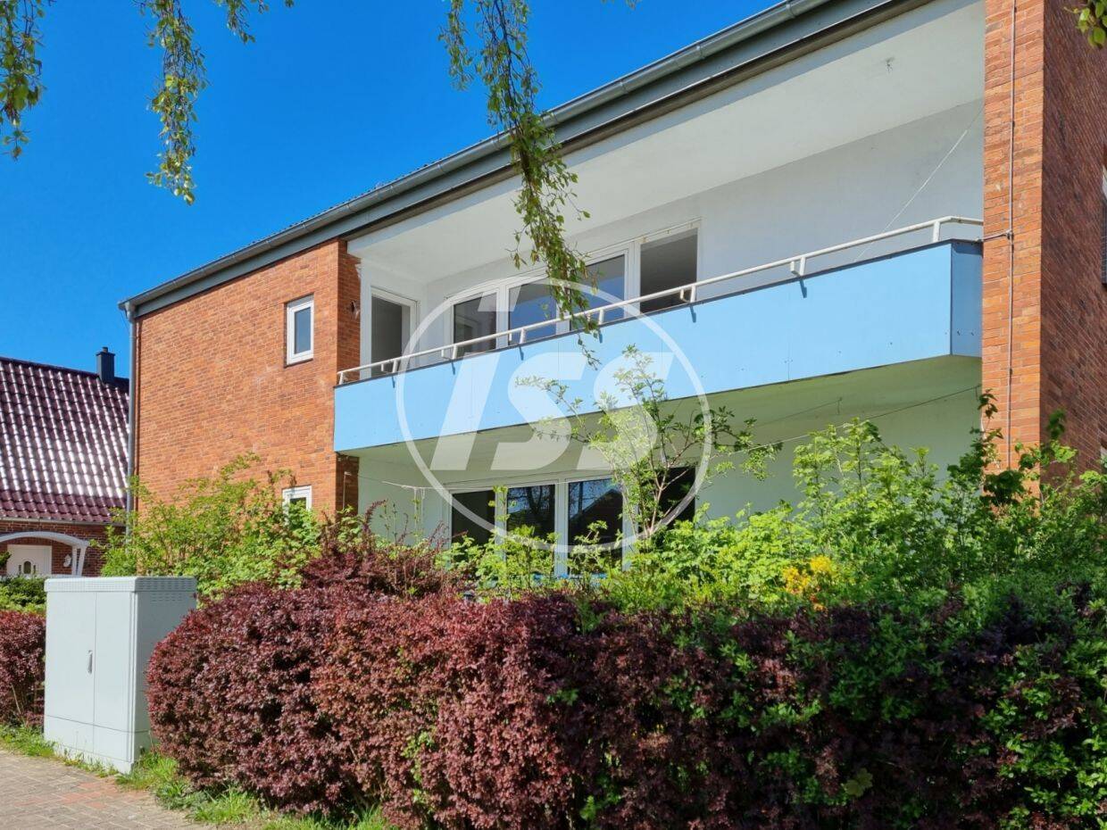 Ruhige 3-Zimmer-Erdgeschosswohnung mit großer Loggia und Gartennutzung, 25709 Diekhusen-Fahrstedt