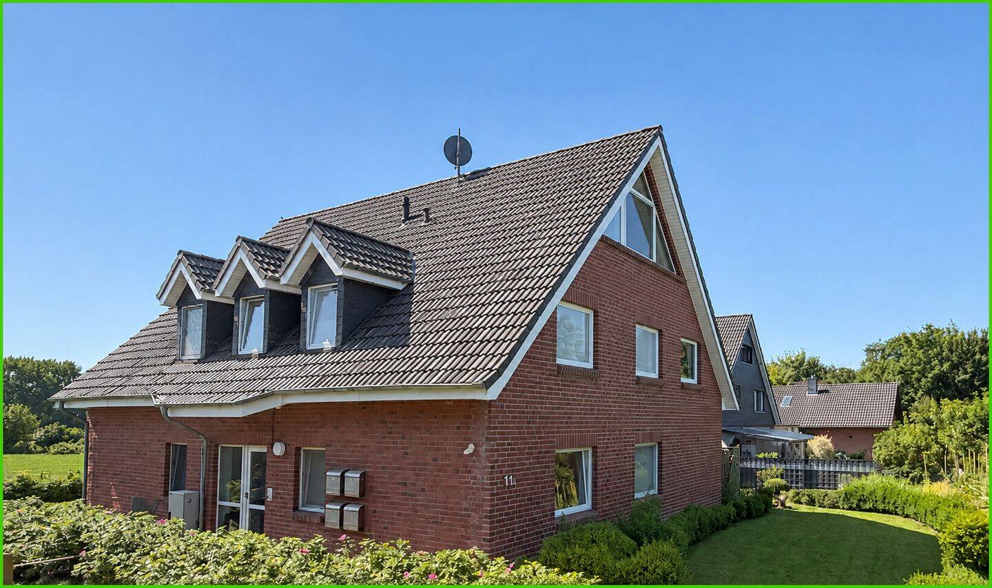 Leben hinter dem Deich – 3-Zimmer- Terrassenwohnung in Spieka-Neufeld, 27639 Wurster Nordseeküste