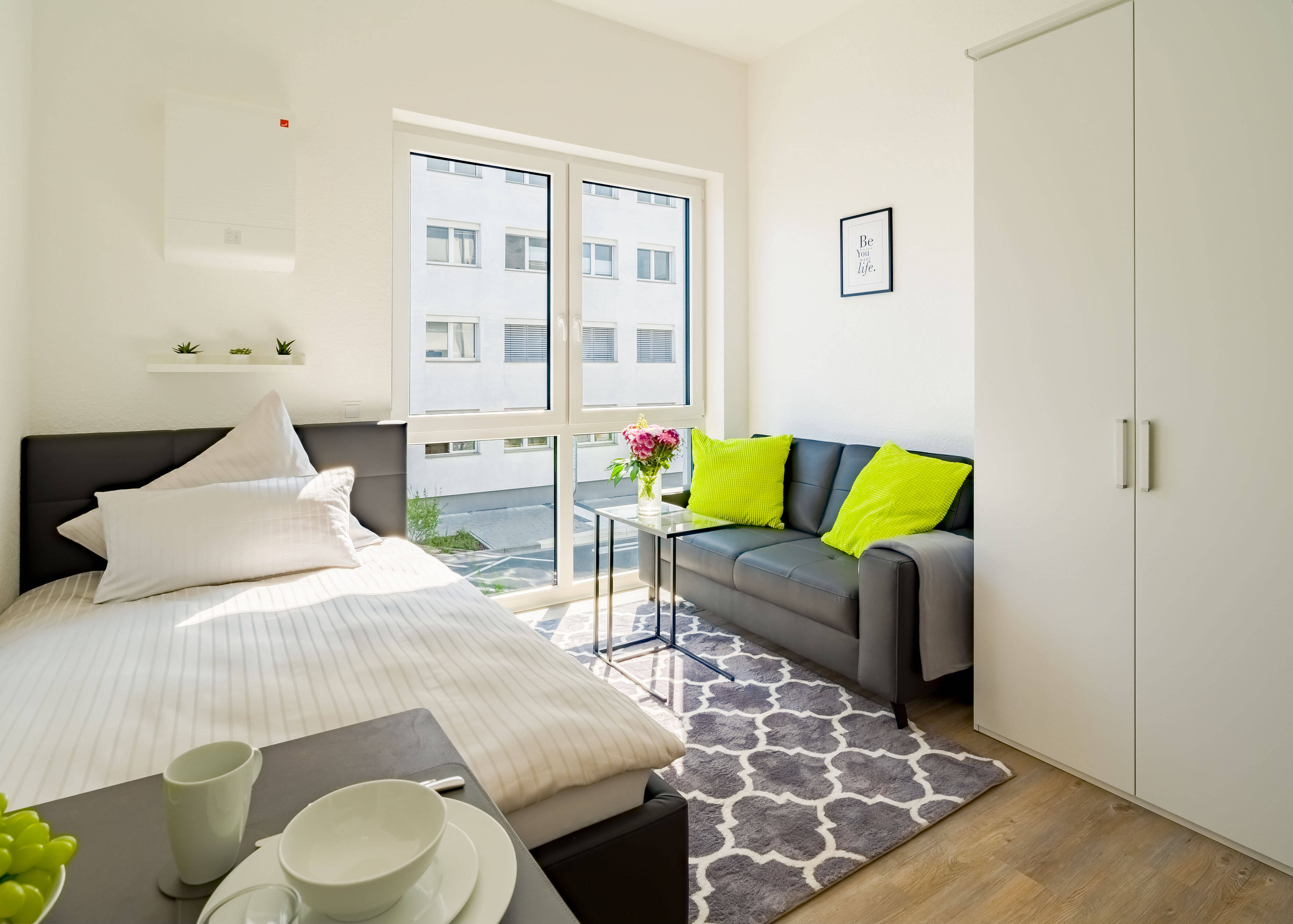 Smartes Single-Apartment, vollständig möbliert & ausgestattet – Bad Nauheim, 61231 Bad Nauheim