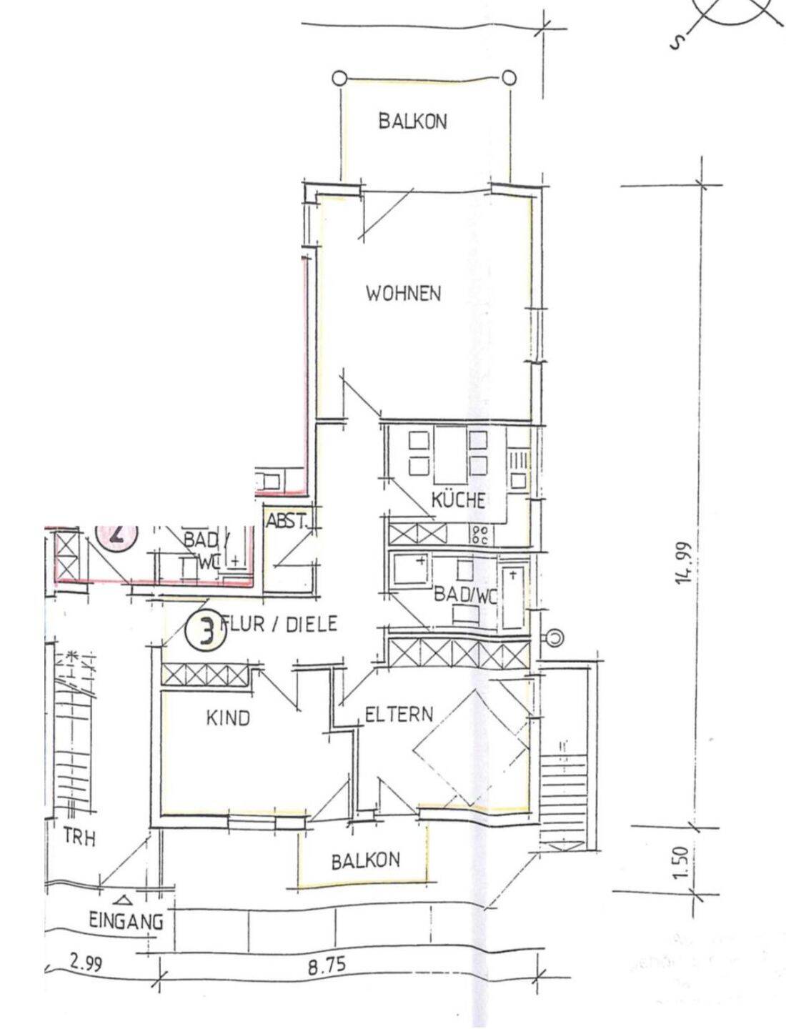 Wohnung Gottmadingen Zentrum zu vermieten, 78244 Gottmadingen