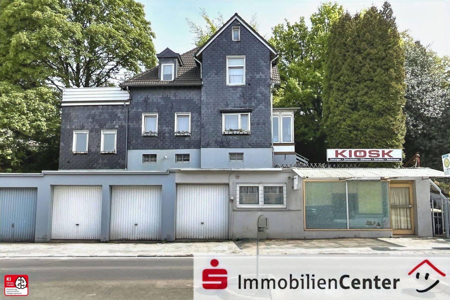 Charmantes Zweifamilienhaus in Stadtparknähe, 42857 Remscheid (Innen Nord Süd West)