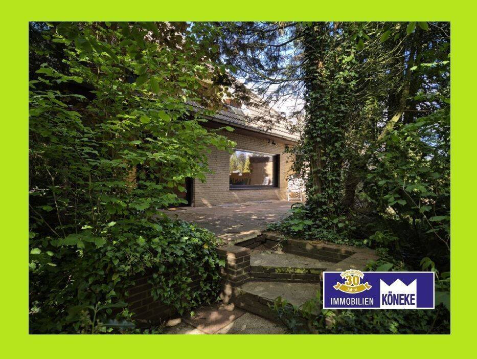 Verden-Walle – Bungalow mit Garage, Vollkeller, auf 944 m² großen Waldgrundstück, 27283 Verden (Aller)