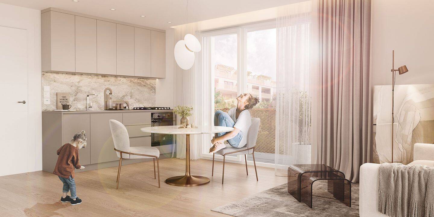 Lieblings-Invest für Vermieter: stilvolle 2 Zimmer mit Dachterrasse und seltenem Fensterbad – 85748 Garching b. München – Bild 1 von 1