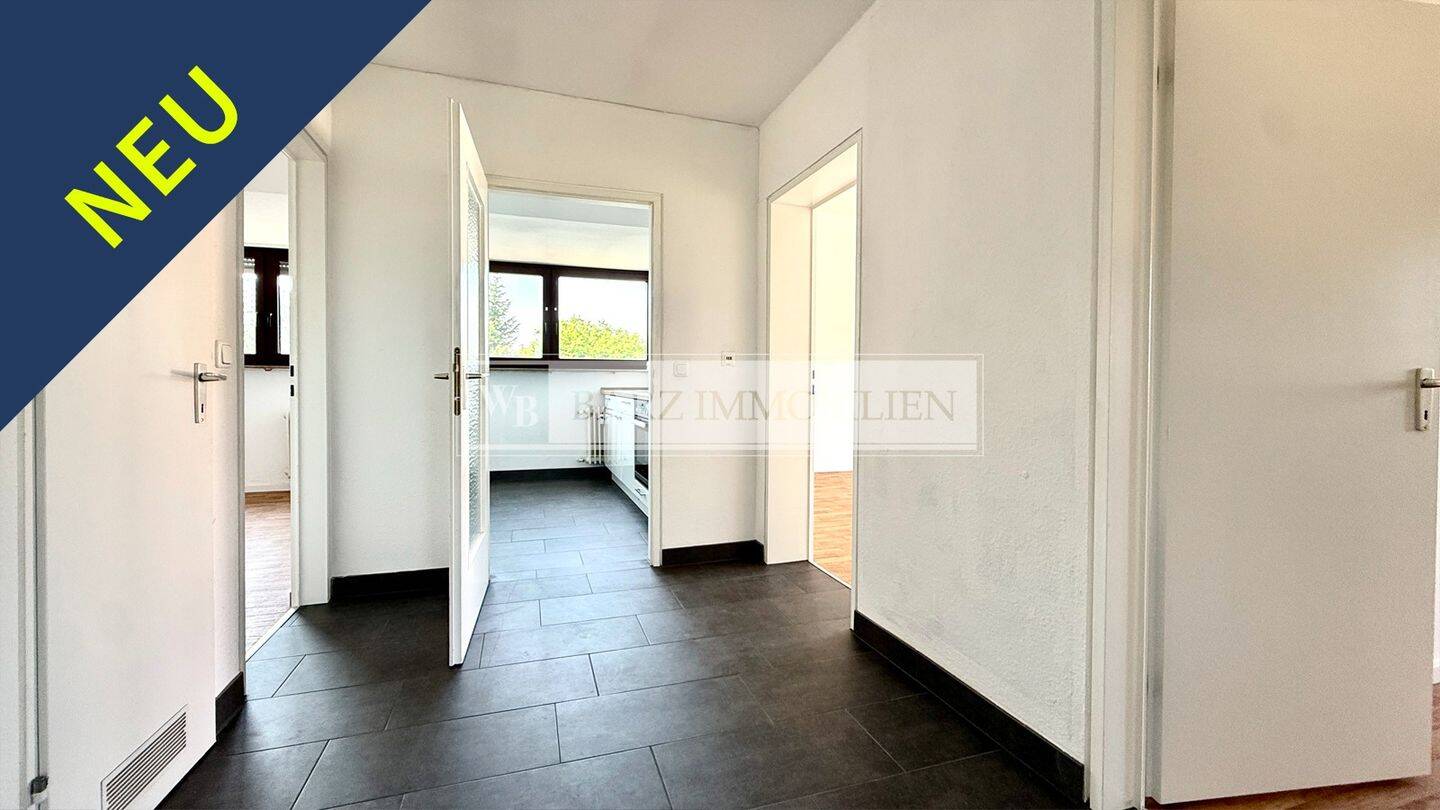 Schicke 3-Zimmer-Wohnung direkt am Main-Donau-Kanal, 90441 Nürnberg (Gibitzenhof Sandreuth Schweinau Werderau)