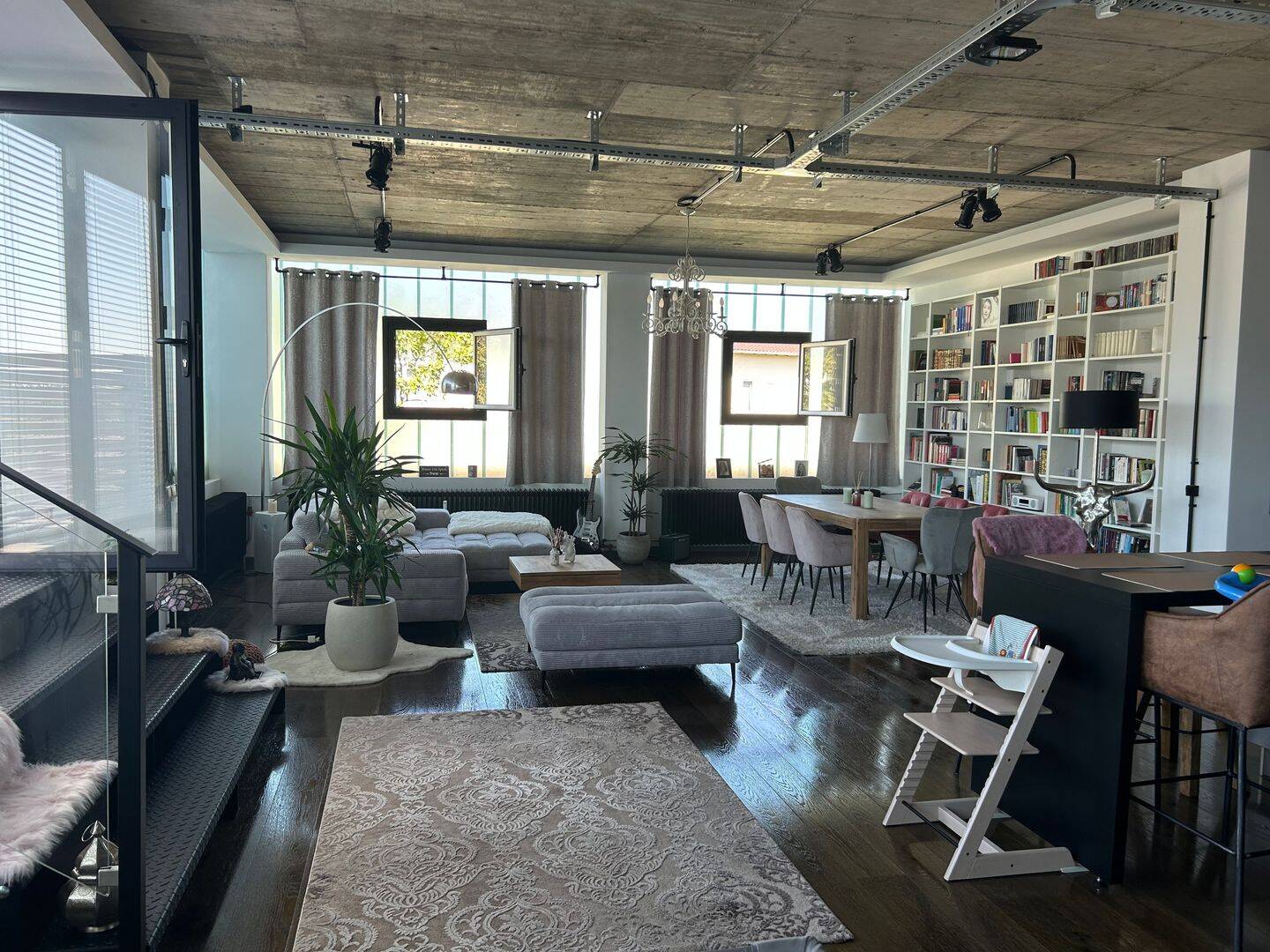 Exklusives Loft mit 4 Zimmern und Balkon in Mannheim-Wohlgelegen, 68167 Mannheim (Neckarstadt Wohlgelegen)
