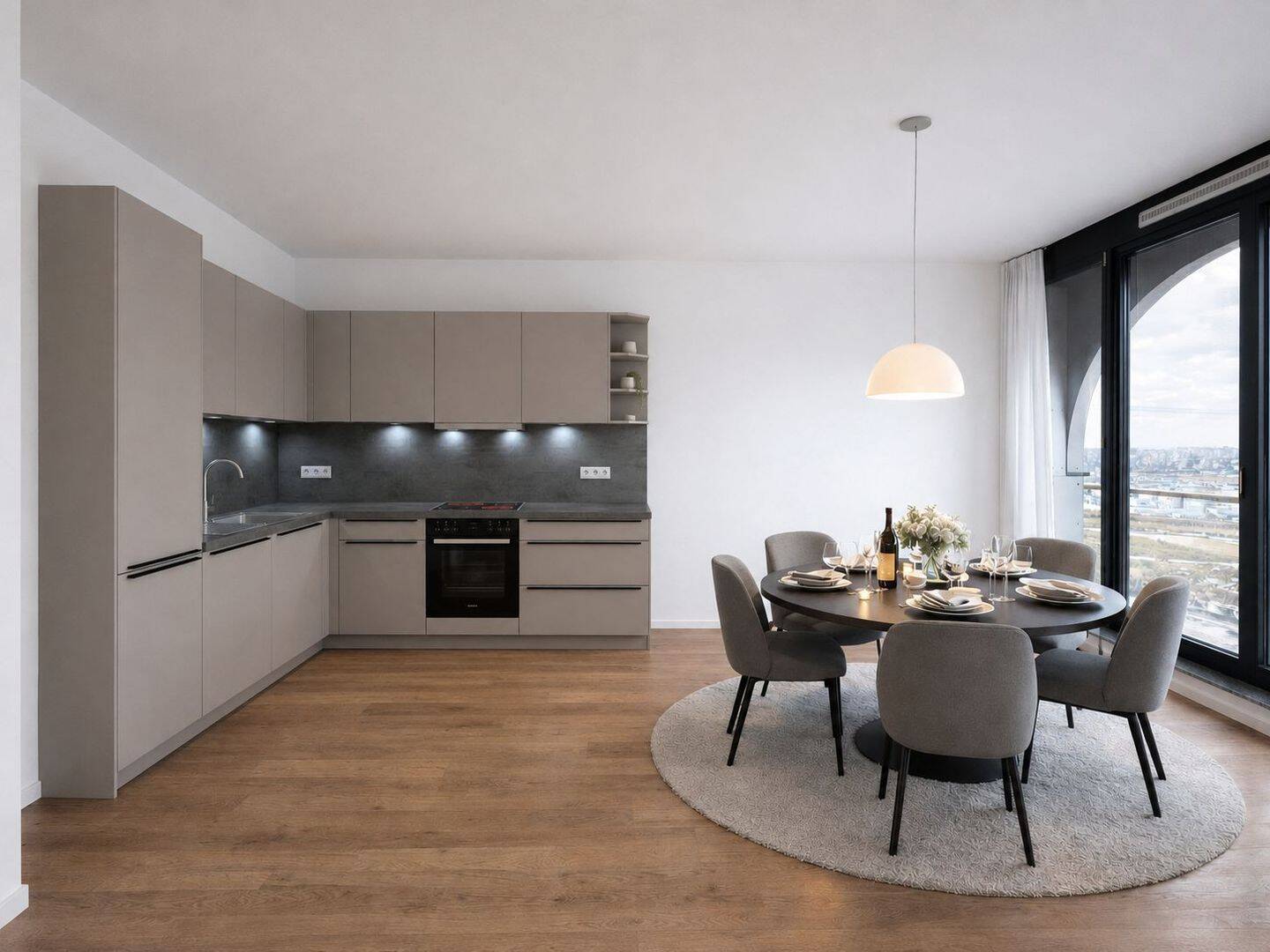 Gemütliche 2-Zimmer Wohnung mit Loggia im 2. Obergeschoss und Seeblick, 74076 Heilbronn (Heilbronn Neckarbogen)