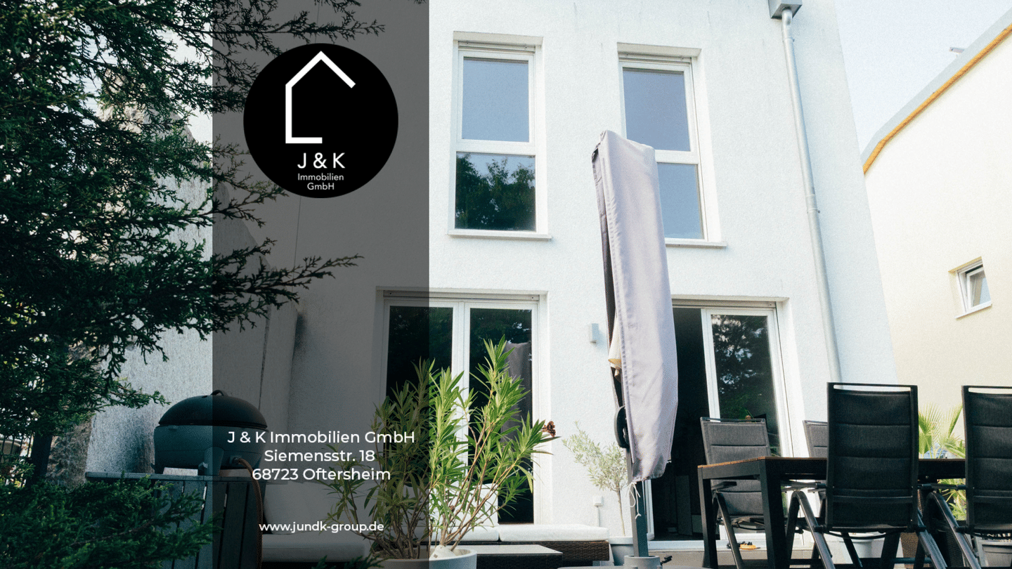 Moderne Doppelhaushälfte mit Dachterrasse & Garten, 68519 Viernheim