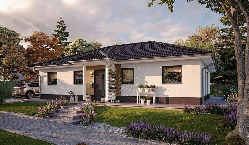 Bungalow 110 massiv gebaut, Preis inkl. Grundstück, 66450 Bexbach