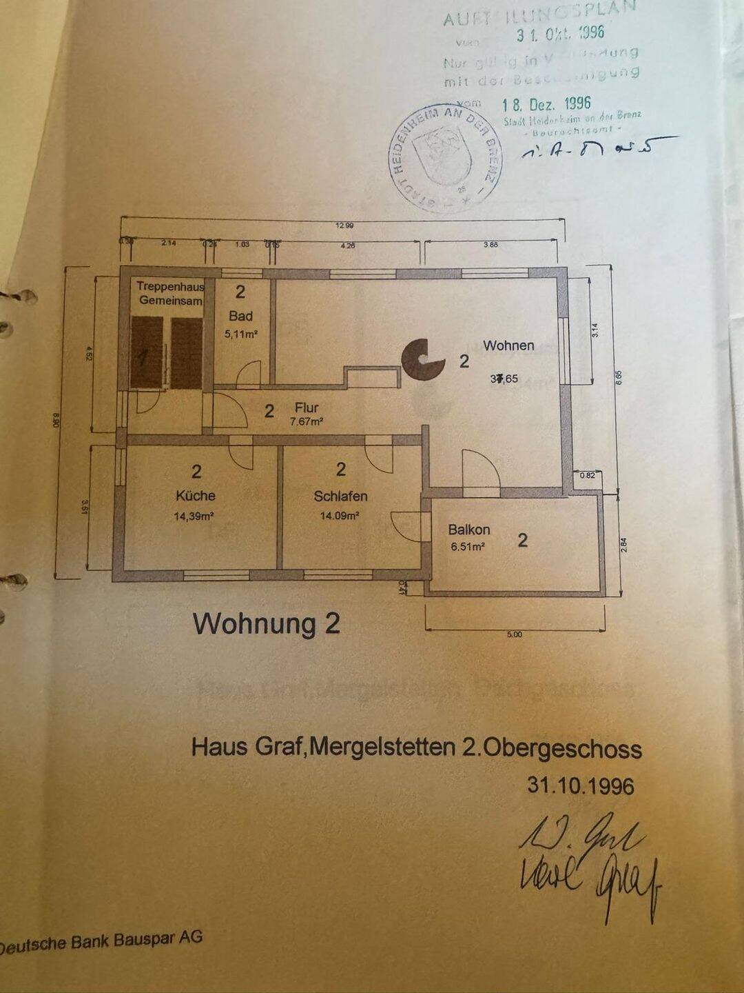 Großzügige 4-Zimmer-Maisonettewohnung mit Balkon, Klimaanlage und Garage in Heidenheim-Mergelstetten, 89522 Heidenheim an der Brenz