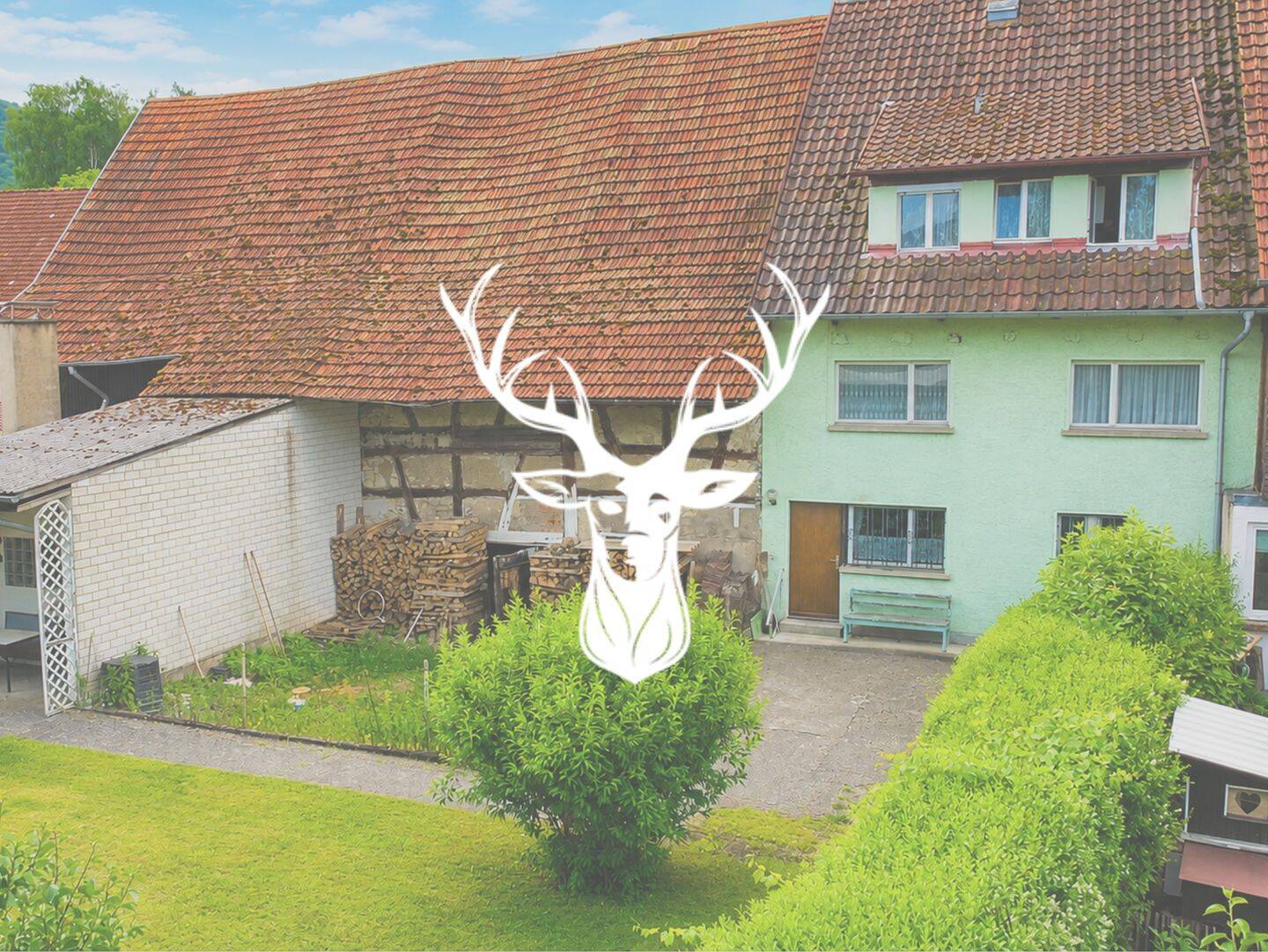 Rustikales Reihenmittelhaus mit praktischem Grundstück in zentraler Lage von Klettgau-Grießen zu verkaufen, 79771 Klettgau