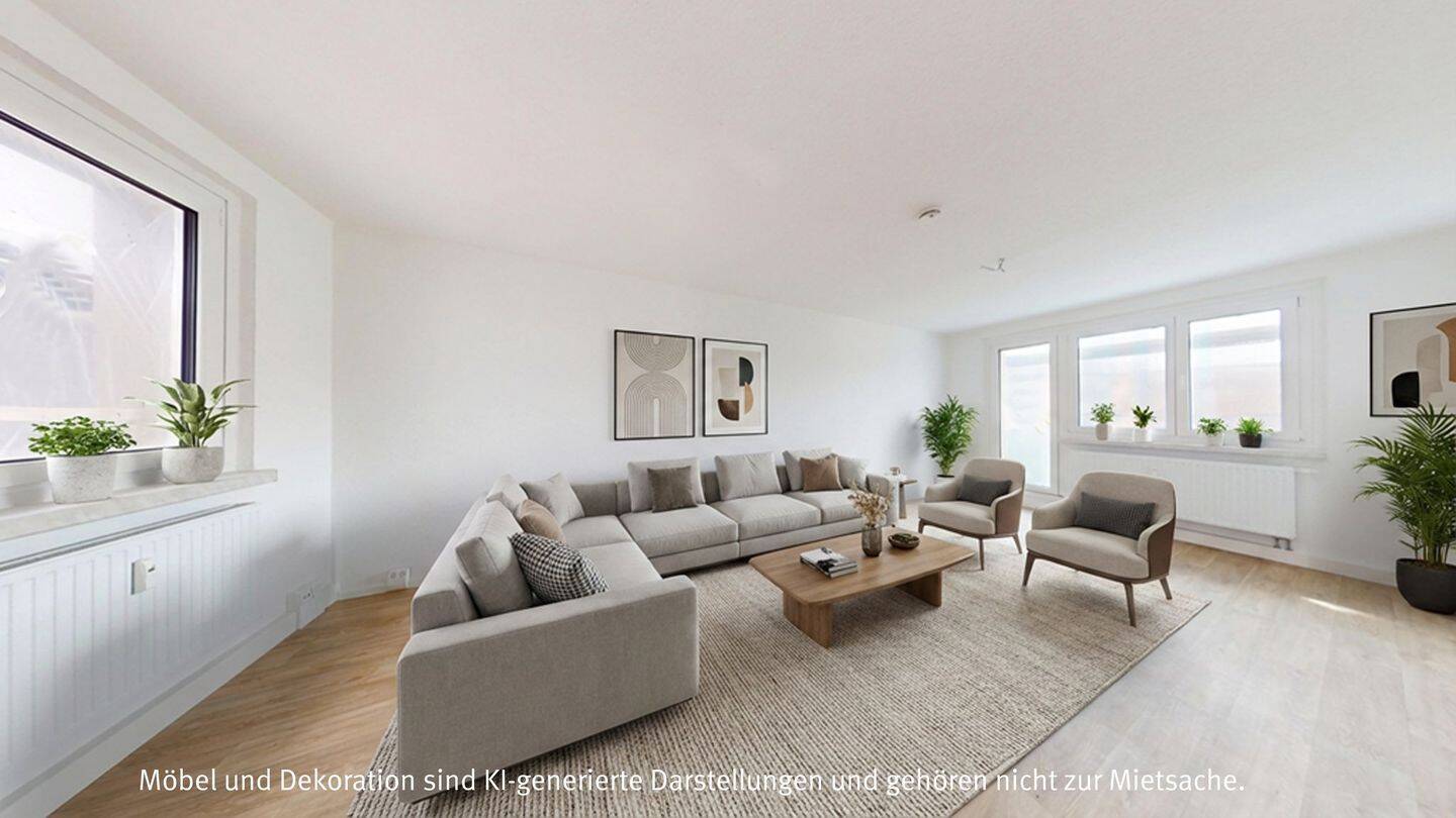 Alles NEU – Erstbezug nach Sanierung, 6110 Halle (Saale) (Damaschkestraße Gesundbrunnen Innenstadt Lutherplatz Saaleaue)