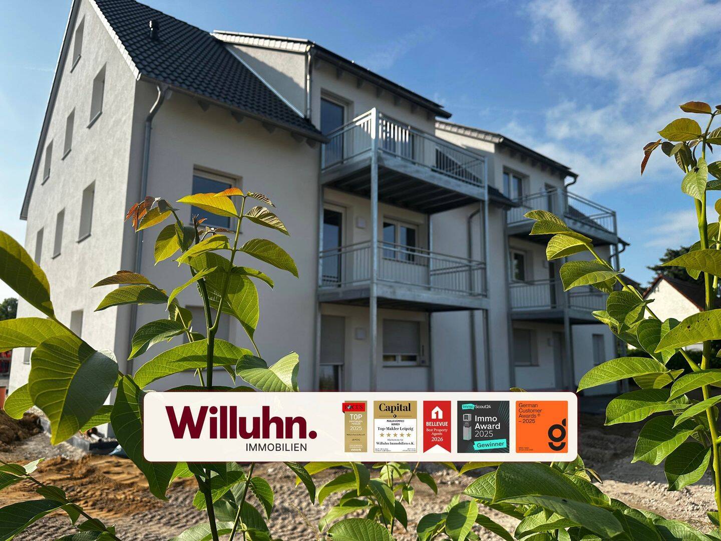 Zum 01.08.! Moderne 3 RW mit Balkon | Fußbodenheizung | Luft-Wärme-Pumpe in Eilenburg!, 4838 Eilenburg