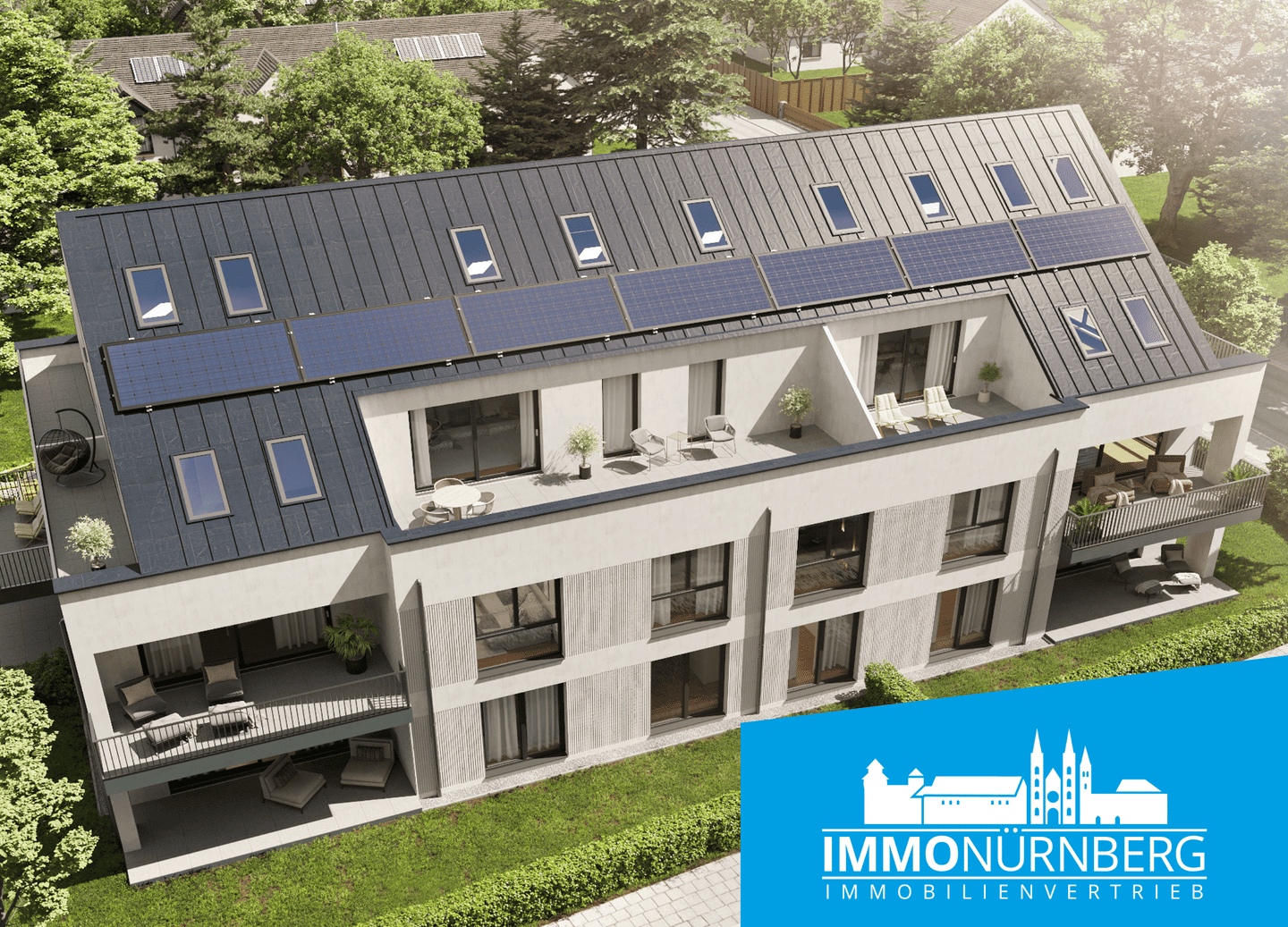 Marienbergpark vor der Tür: Neubau mit 140 m² Garten | TG-Stellplatz inklusive, 90425 Nürnberg