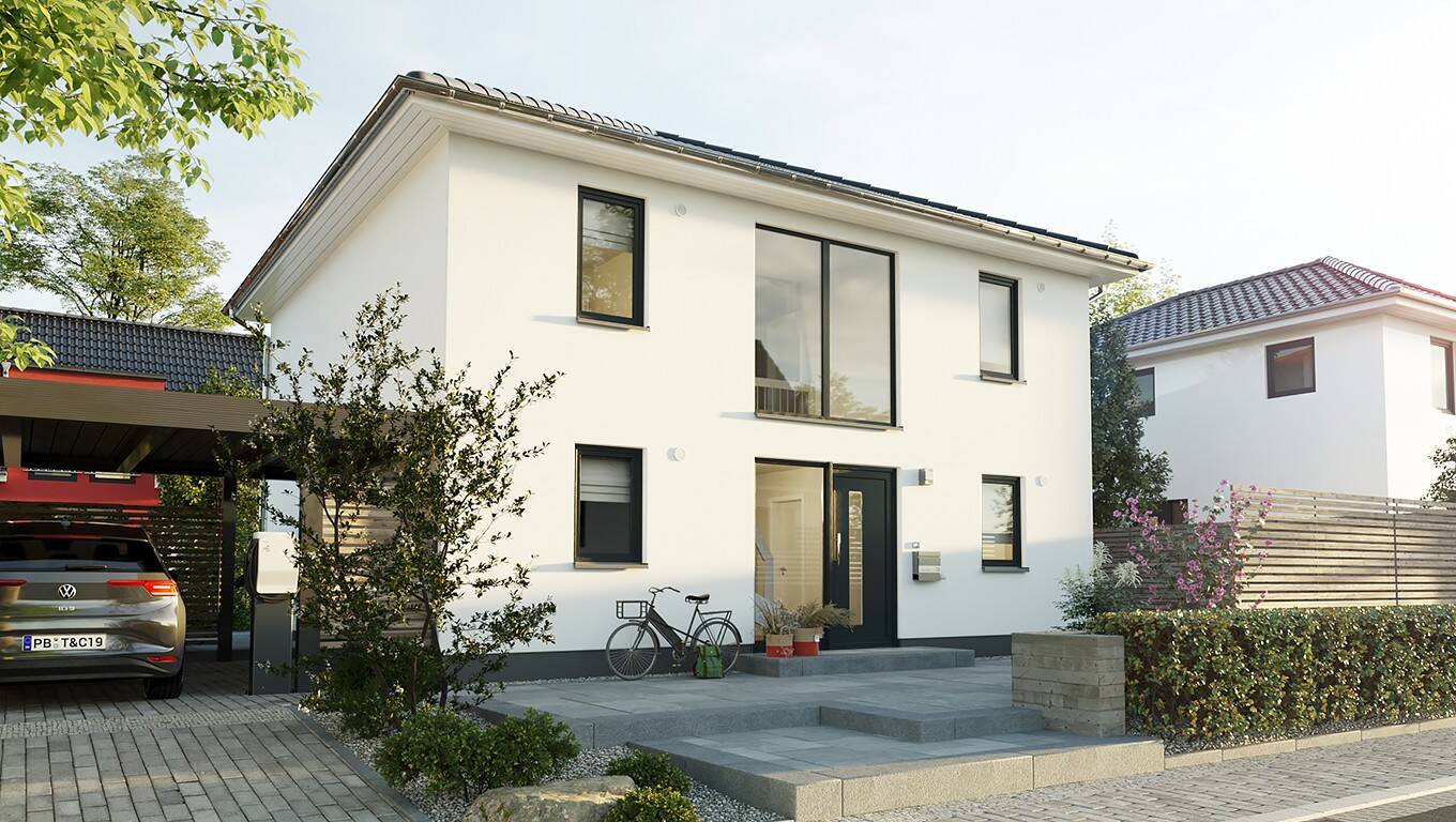 STADTVILLA / MASSIVBAU / FESTPREIS / WUNDERSCHÖNES GRUNDSTÜCK / BAUBEGINN SOFORT MGL., 94086 Bad Griesbach i. Rottal