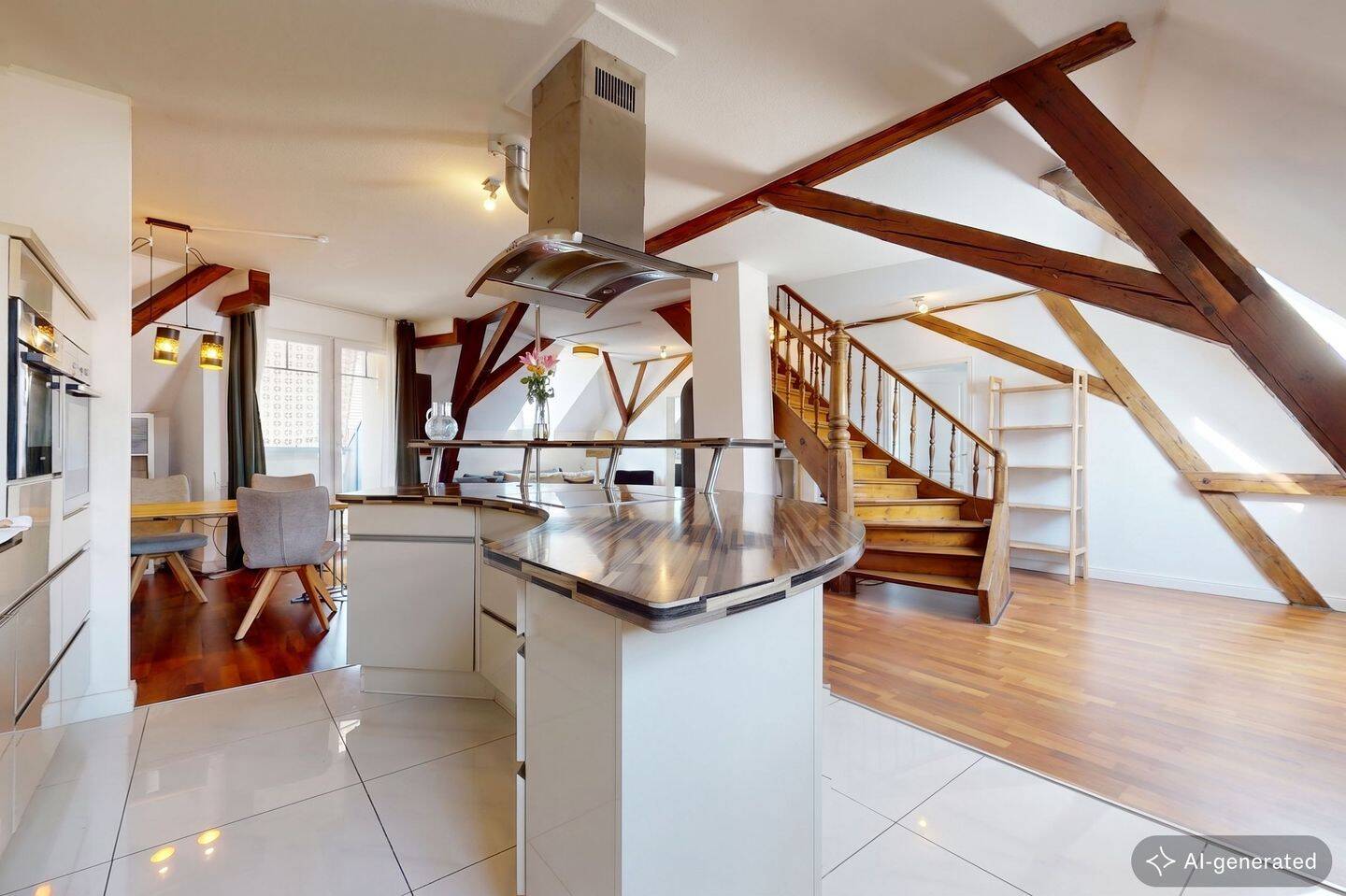 Bezugsfreie 4-Zimmer-Maisonette mit Balkon im Herzen von Endingen, 79346 Endingen am Kaiserstuhl