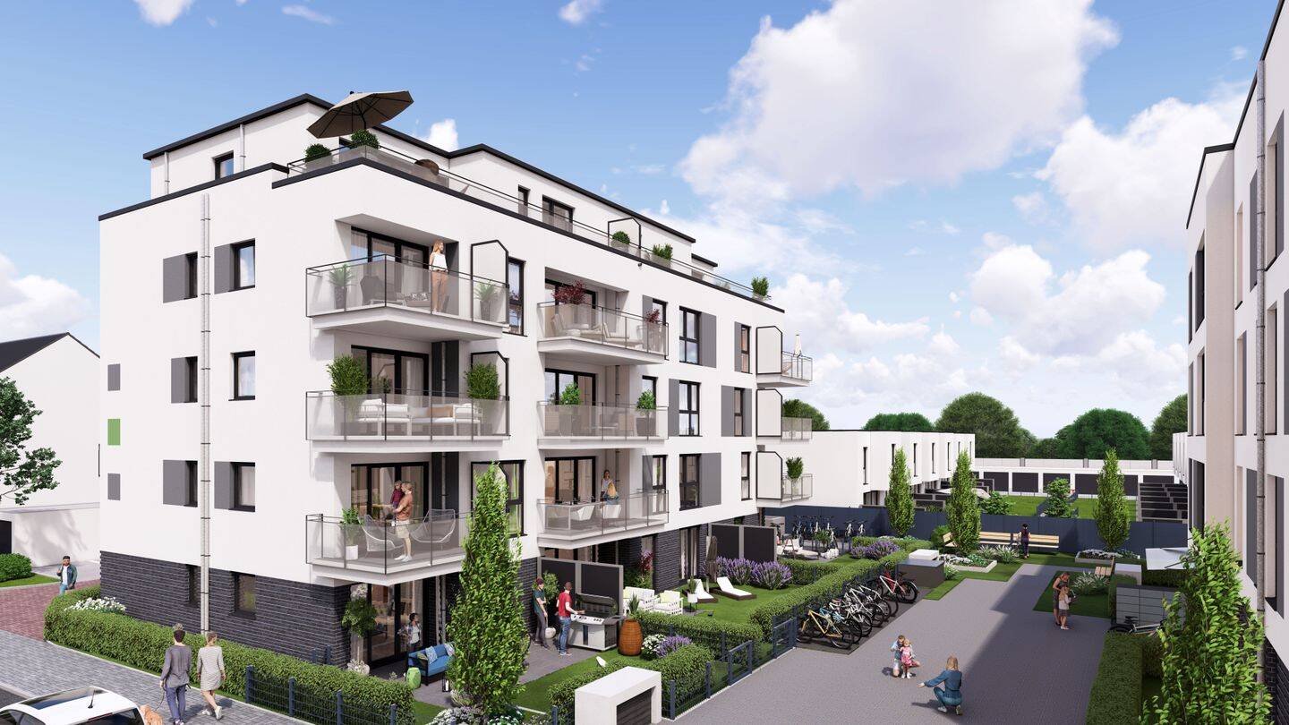 Moderne 4 Zimmer Wohnung in Monheim am Rhein, 40789 Monheim am Rhein