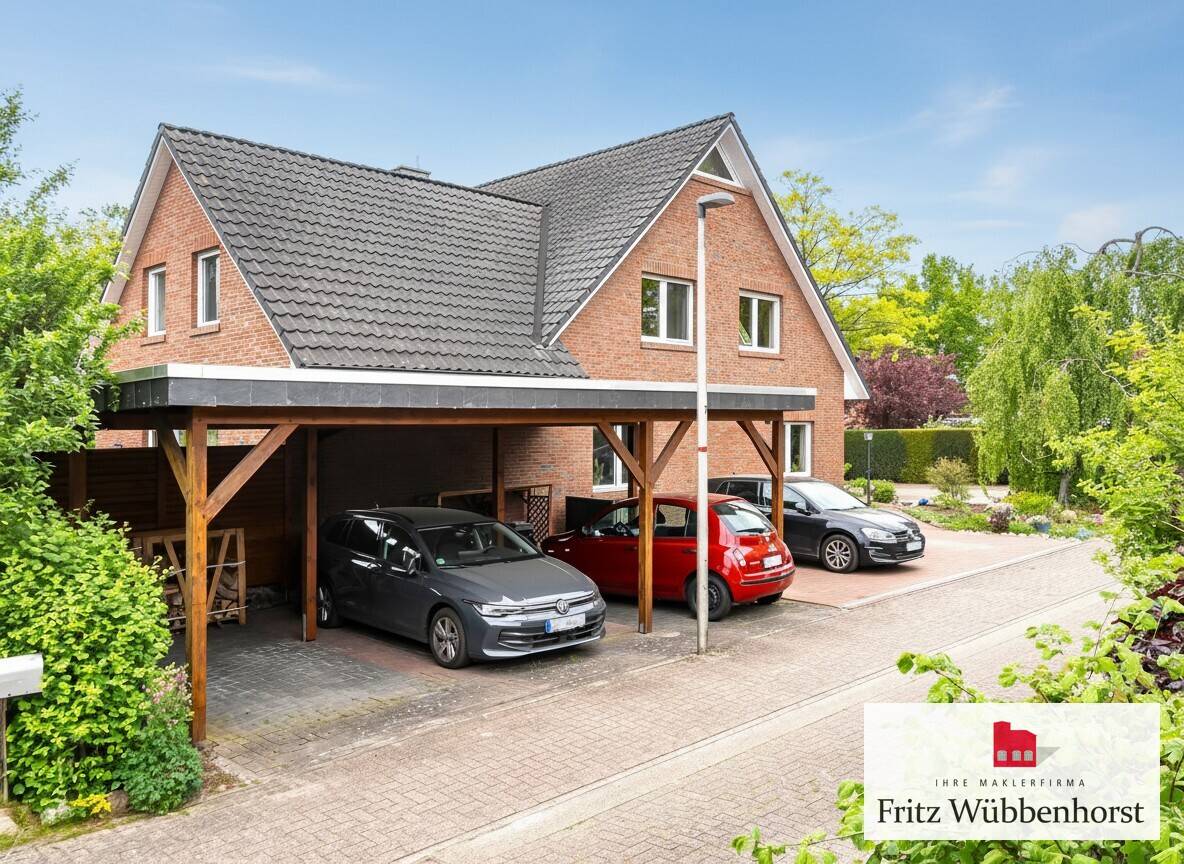 Große, moderne Dachgeschosswohnung mit Dachterrasse, Kellerraum und Parkplatz, 26160 Bad Zwischenahn
