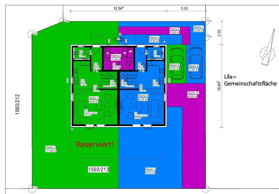 Noch eine Hälfte frei! KfW40 QNG Haus! Schlüsselfertig!, 86165 Augsburg (Lechhausen)