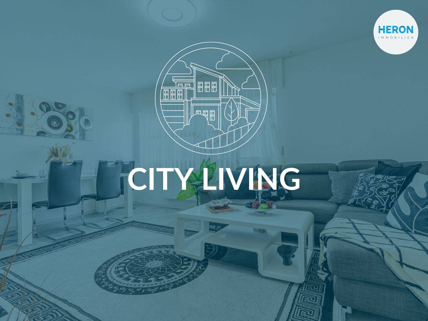 CITY LIVING – 4-Zimmer-Wohnung mit Wintergarten und Garagenstellplatz in Waiblingen-Zentrum, 71332 Waiblingen