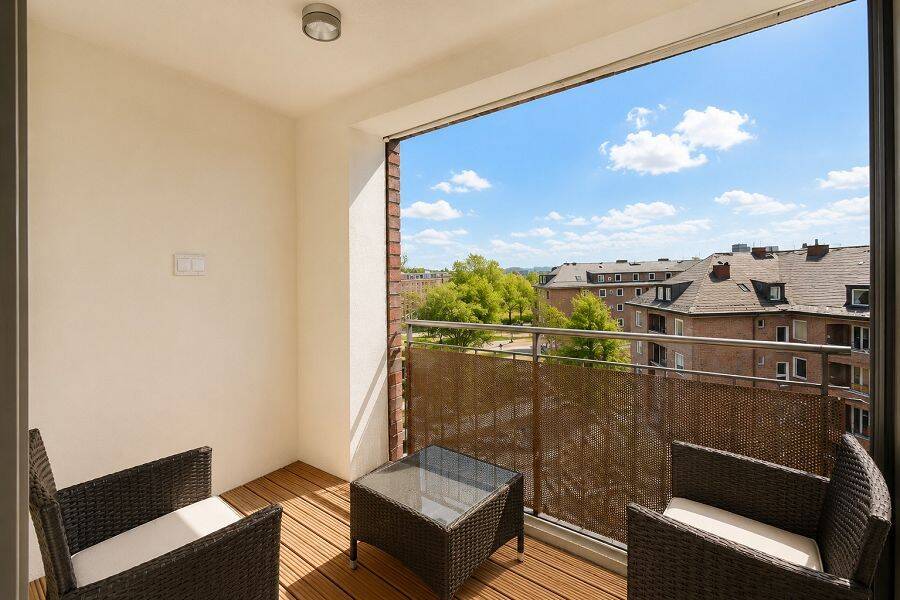 Stilvolle 2-Zimmer-Wohung in Barmbek-Nord mit Aussicht über Hamburg…, 22307 Hamburg (Hamburg-Nord Barmbek-Nord)