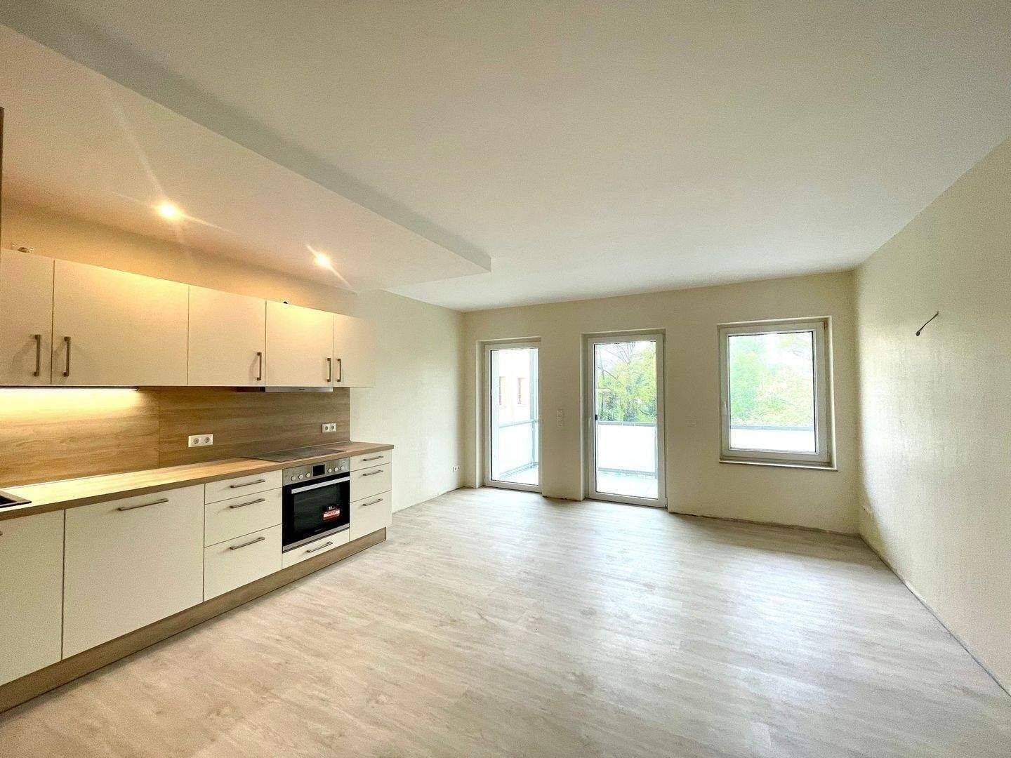 Hochwertige 4-Raum-Wohnung mit großem Balkon und Einbauküche – ruhig im Grünen gelegen, 3050 Cottbus (Madlow Sachsendorf Spremberger Vorstadt)