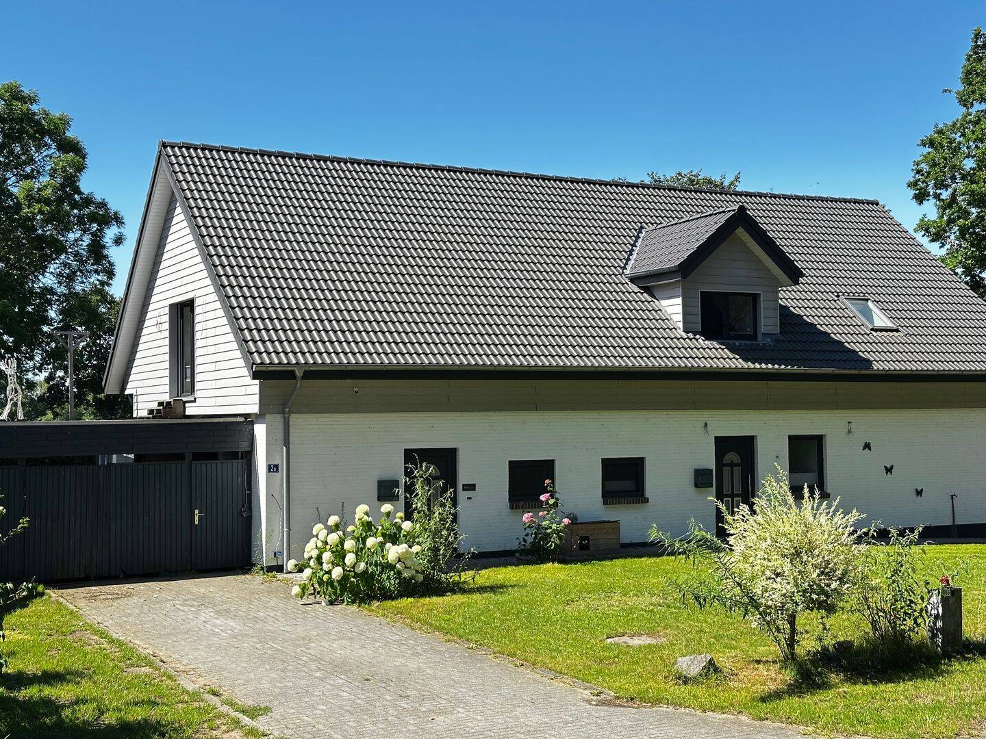 Doppelhaushälfte zwischen Fockbek und Lohe -Föhrden mit Blick in die Natur, 24806 Hohn