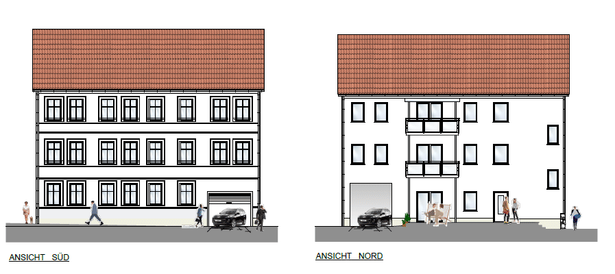 Attraktives Investmentobjekt mit drei flexibel nutzbaren Eigentumswohnungen im Zentrum von Gotha, 99867 Gotha