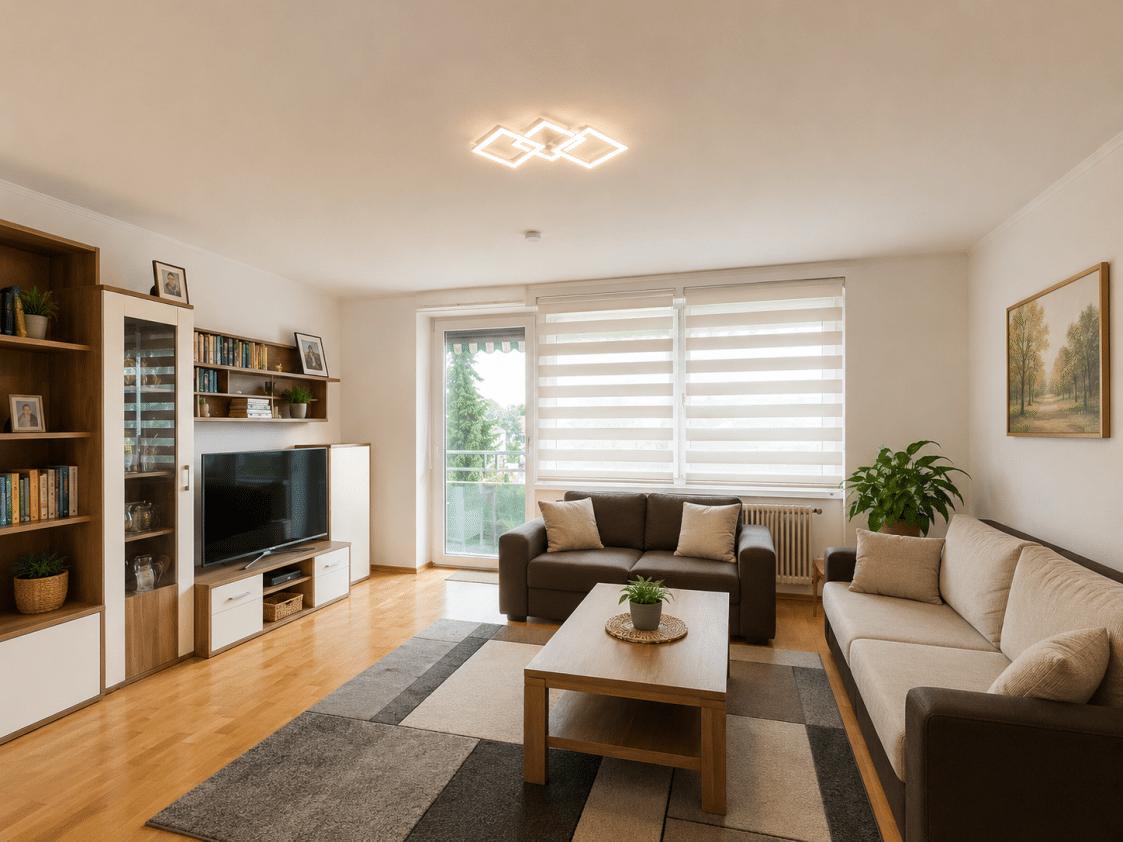 gepflegte 3-ZiWo mit Balkon und TG-Stellplatz in Augsburg-Lechhausen, 86167 Augsburg (Lechhausen)
