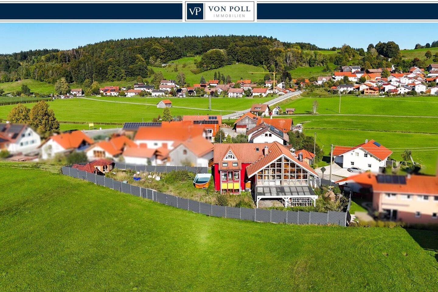 Zwei Doppelhaushälften inkl. großem Baugrundstück in traumhafter Lage, 87662 Osterzell