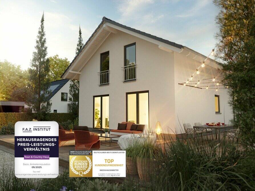 Das Raumwunder 100 Süd in Bad Schmiedeberg: außen kompakt, innen riesig / Preis inkl. Grundstück, 6905 Bad Schmiedeberg
