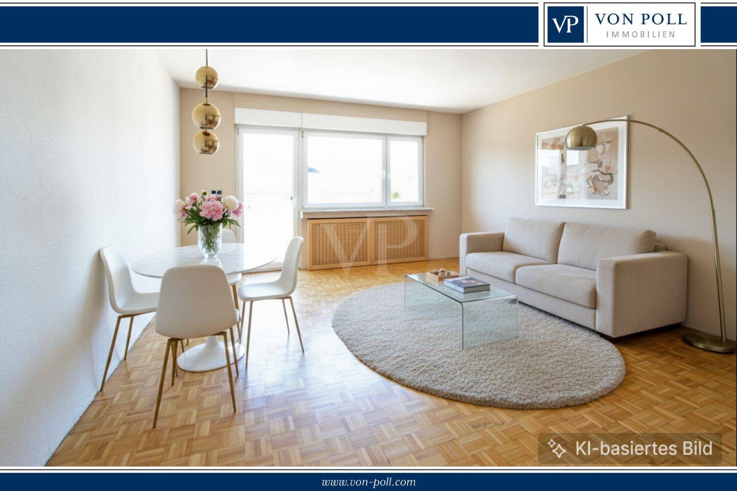 Stilvoll wohnen – 2-Zimmer-Wohnung mit Balkon und Garage, 51371 Leverkusen (Bürrig Hitdorf Rheindorf)
