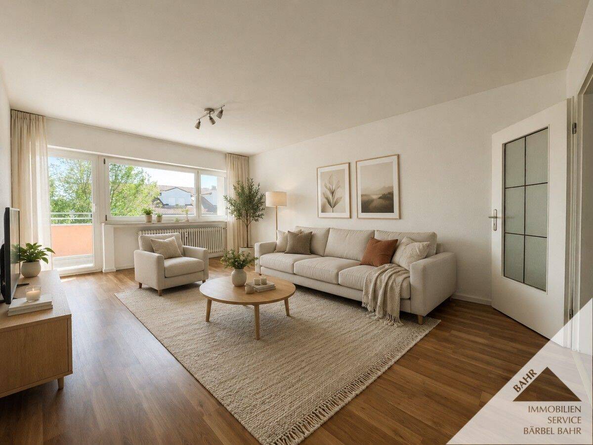 Gepflegte 3-Zimmer-Wohnung mit Balkon, Einbauküche und zwei Kellerräumen, 71065 Sindelfingen