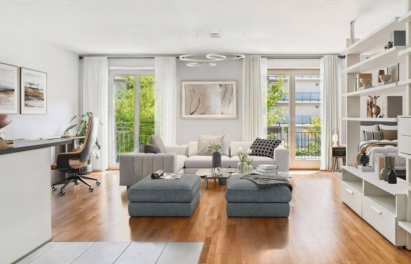 Urban. Modern. Stilvoll. City-Apartment mit Südbalkon in Premium-Lage Schwabing-West