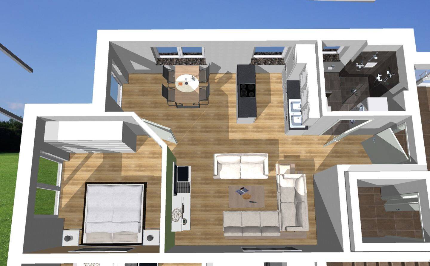 54m² Mietwohnung im Erdgeschoss, 59757 Arnsberg