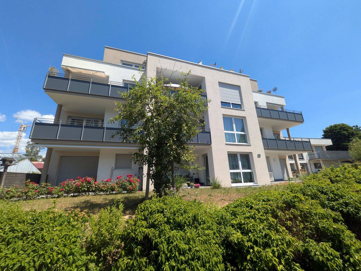 Heute investieren, morgen stressfrei leben: Moderne 3-Zi-Terrassenwohnung (Bj. 2017) als perfekter Altersruhesitz, 72224 Ebhausen