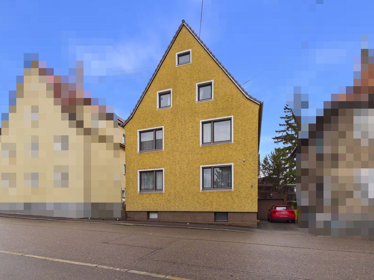 Wohn- und Geschäftshaus mit Garten und Garage in zentraler Lage, 70734 Fellbach
