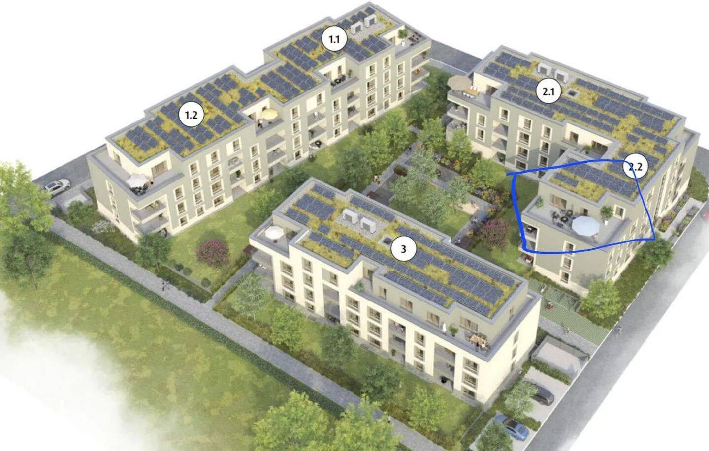 Exklusives Penthouse mit 4 Zimmern und Dachterrasse in Maintal | Neubau Erstbezug, 63477 Maintal