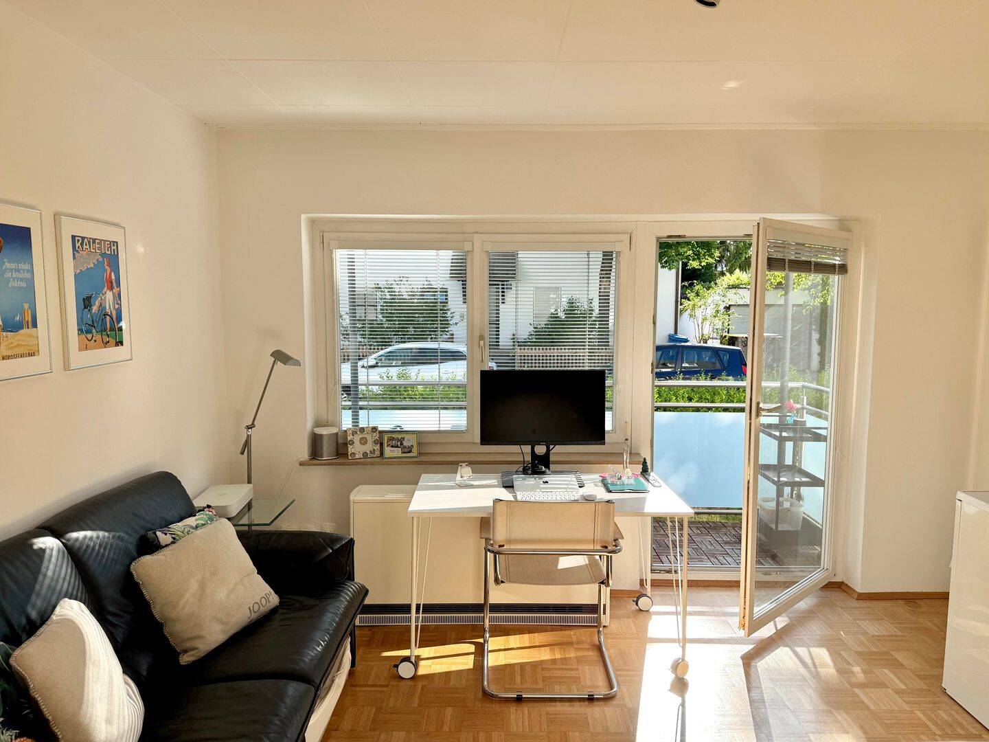 Ab Juli – Nur Singles, helle 1-Zi-Whg im NW, vollmöbliert, Südbalkon, befr. 12-14 M, Top-Infra (S+U), 80992 München (Moosach Neuhausen-Nymphenburg Pasing-Obermenzing)