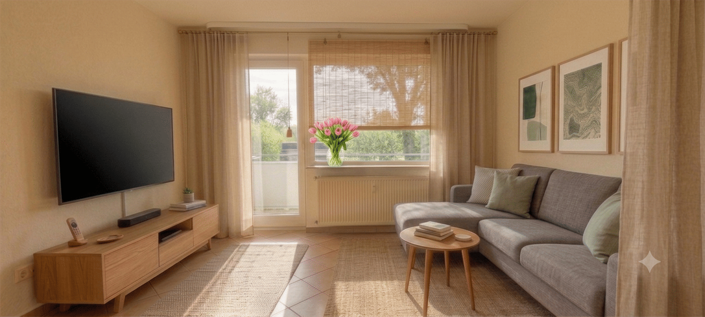 Bezugsfreie 2-Zimmer-Wohnung mit ca. 55 m² in ruhiger Wohnlage, 42657 Solingen (Höhscheid Solingen-Mitte)