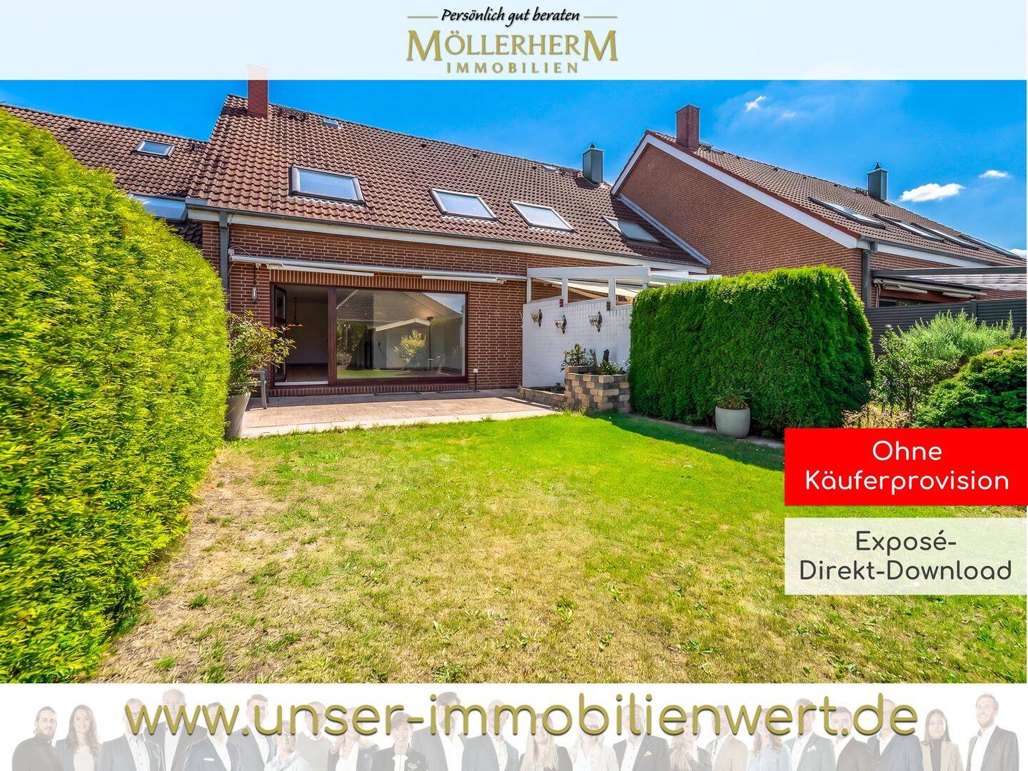 Endlich in die eigenen vier Wände – Gepflegtes Reihenhaus im Ortskern von Stockelsdorf, 23617 Stockelsdorf