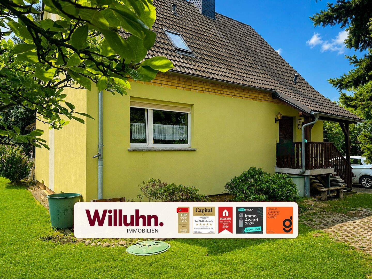 freistehendes Einfamilienhaus | tolle Siedlungslage | idyllischer Garten | Tageslichtbad | Garage, 4207 Leipzig (Großzschocher Grünau-Siedlung Kleinzschocher Lausen-Grünau)