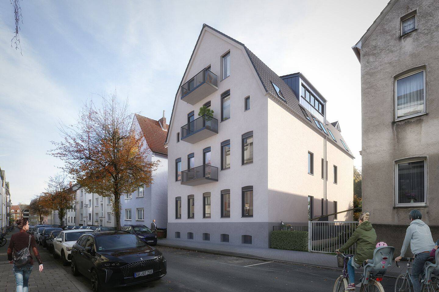 Drei-Vier Zimmerwohnung mit Garten, 48151 Münster (Aaseestadt Centrum Geist)