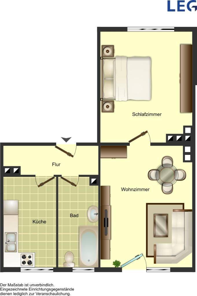 Demnächst frei! 2-Zimmer-Wohnung in Remscheid Kremenholl, 42857 Remscheid (Innen Nord Süd West)
