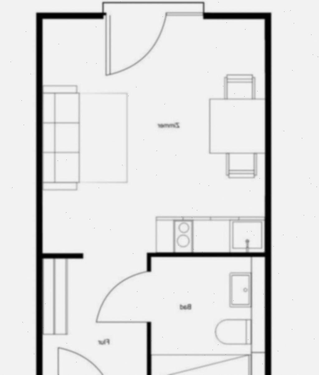 Mietwohnung, 1 Zimmer, 29 m², in Bielefeld, 33615 Bielefeld (Gellershagen Innenstadt)