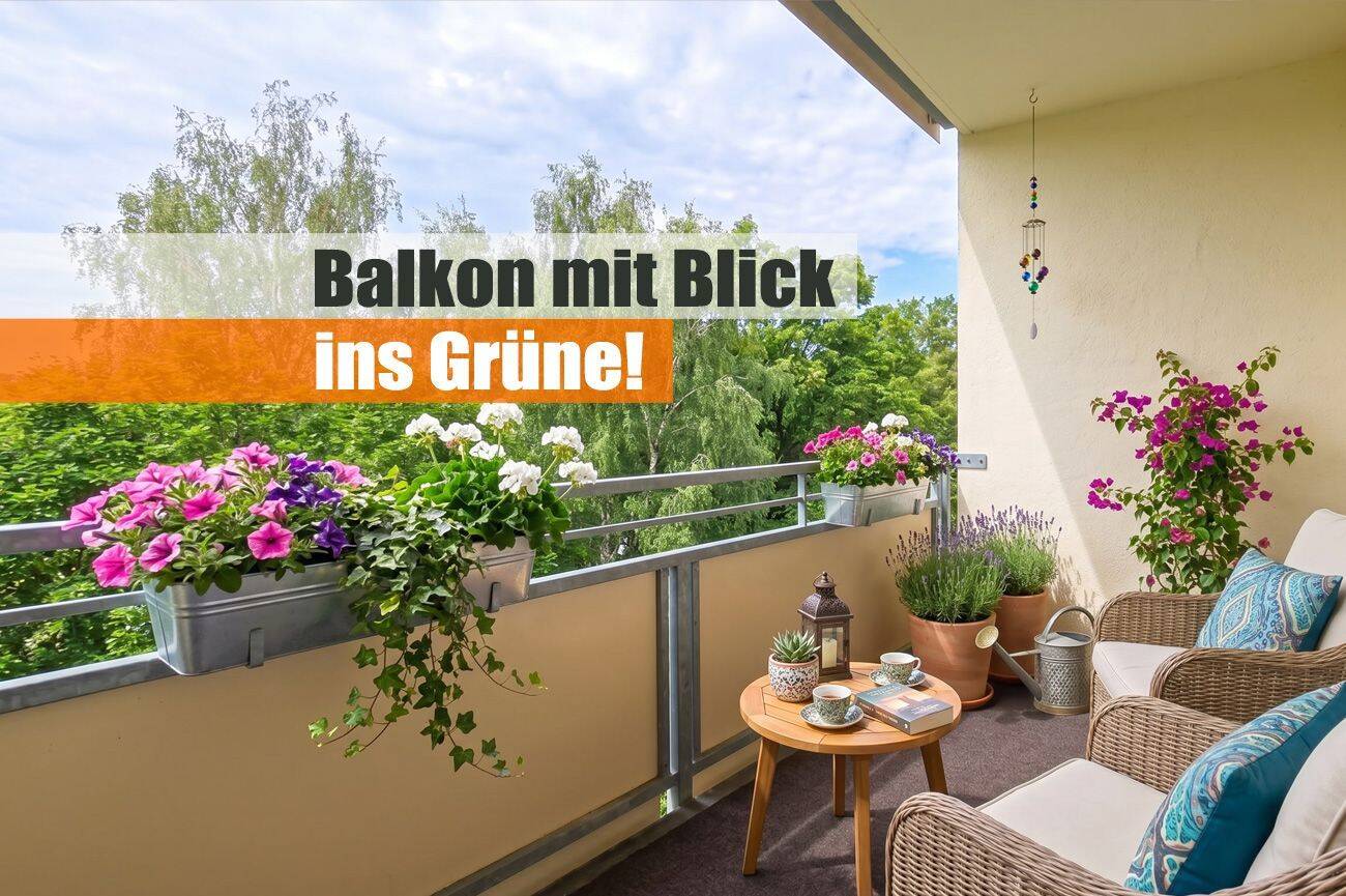 Single Traum: Frisch saniert, Einbauküche & Süd-West-Balkon