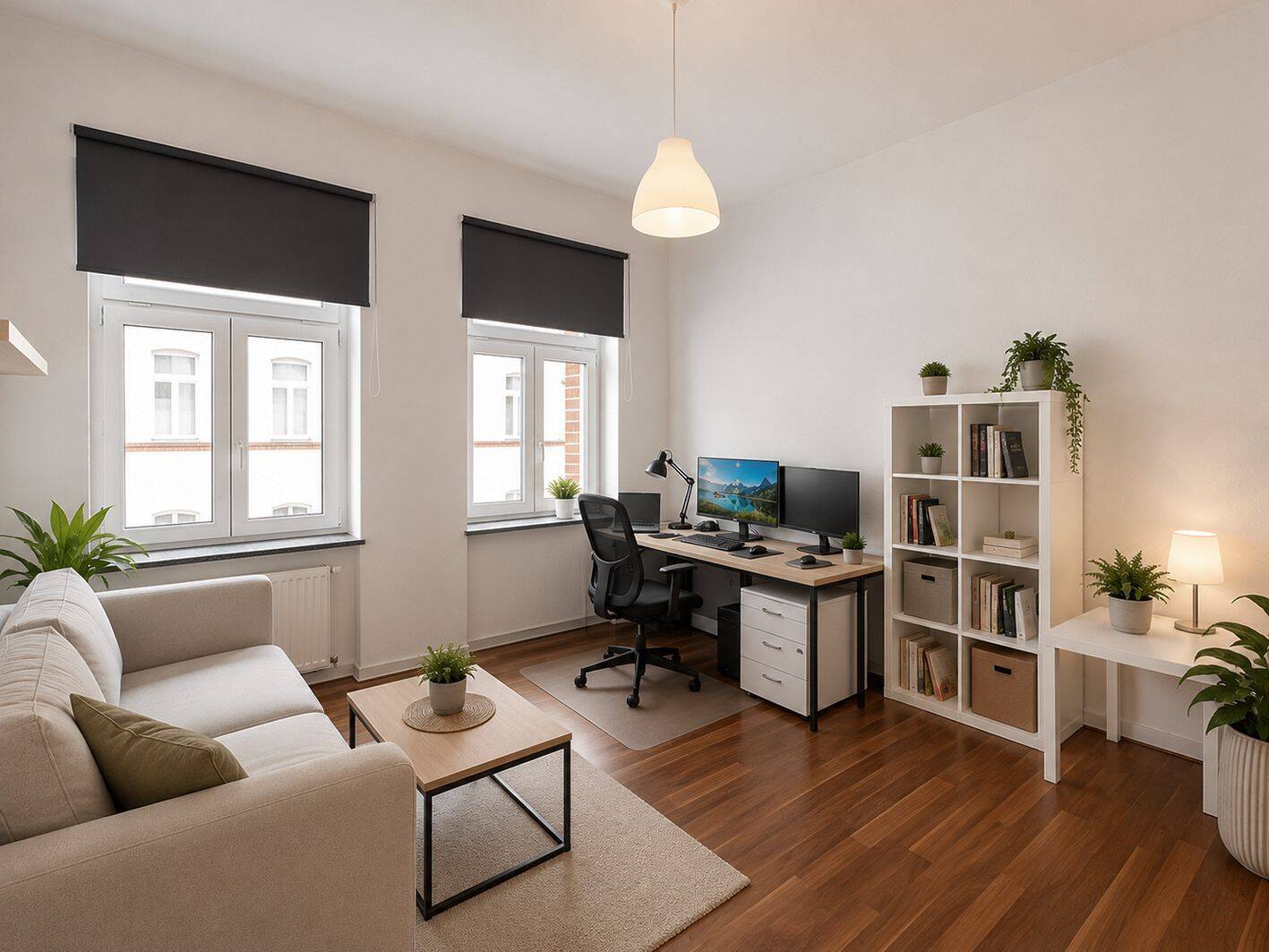 Klein aber fein: Vermietete Zwei-Zimmer-Wohnung – über 5 % Rendite, 99089 Erfurt (Altstadt Andreasvorstadt Berliner Platz Ilversgehofen Rieth)