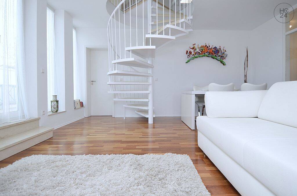 Hochwertig möblierte Maisonette Wohnung mit Terrasse und Internet in Wiesbaden-Aukamm, 65189 Wiesbaden (Biebrich Wiesbaden)