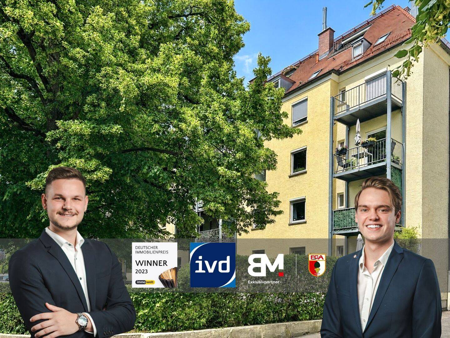 In Kürze frei: 2,5-Zimmer-Wohnung mit Balkon im Textilviertel in Augsburg nahe Innenstadt, 86153 Augsburg (Innenstadt)