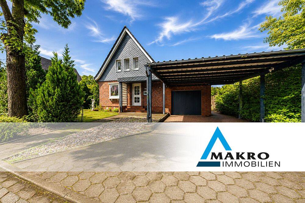 3D VIRTUAL TOUR – Rotklinker Einfamilienhaus mit großem Garten in Kölln-Reisiek, 25337 Kölln-Reisiek